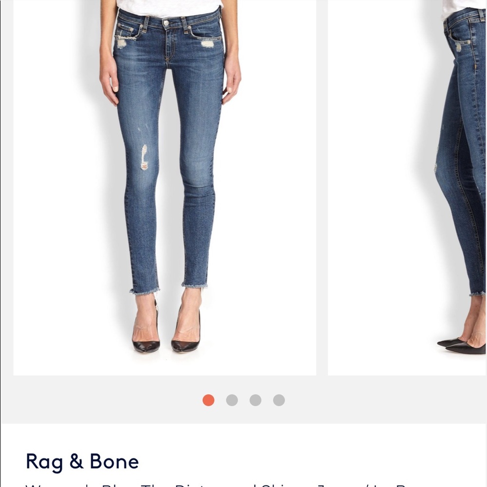 Rag&Bone La Paz skinny jeans